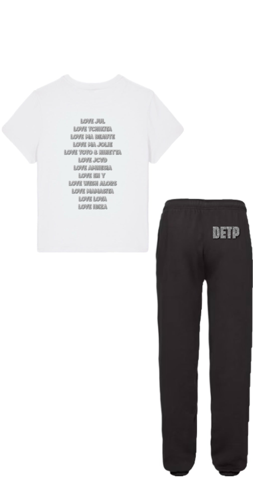 COFFRET JUL ARGENTE ( jogging + t-shirt )