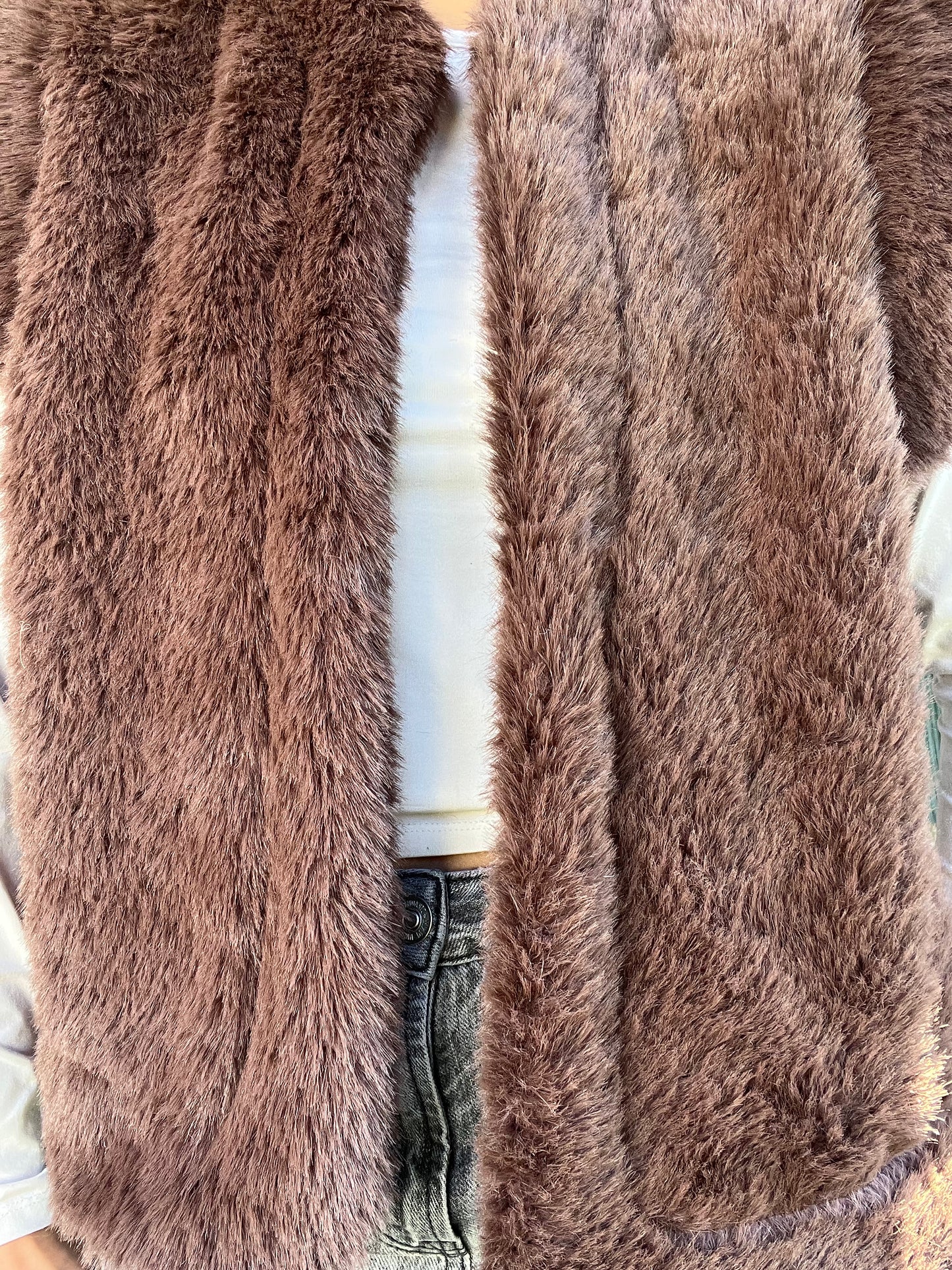 Gilet MAYA chocolat