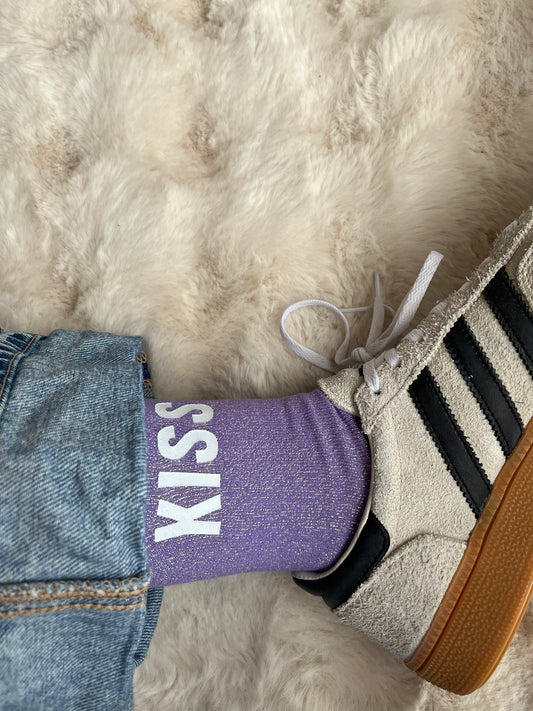 PRéCOMMANDE Chaussettes à paillettes " KISS "