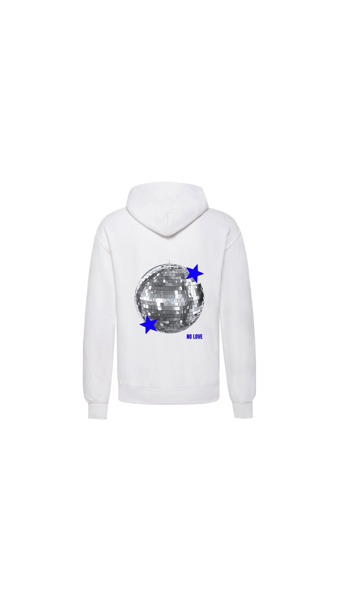 Sweat BLANC DISCO ROSE OU BLEU