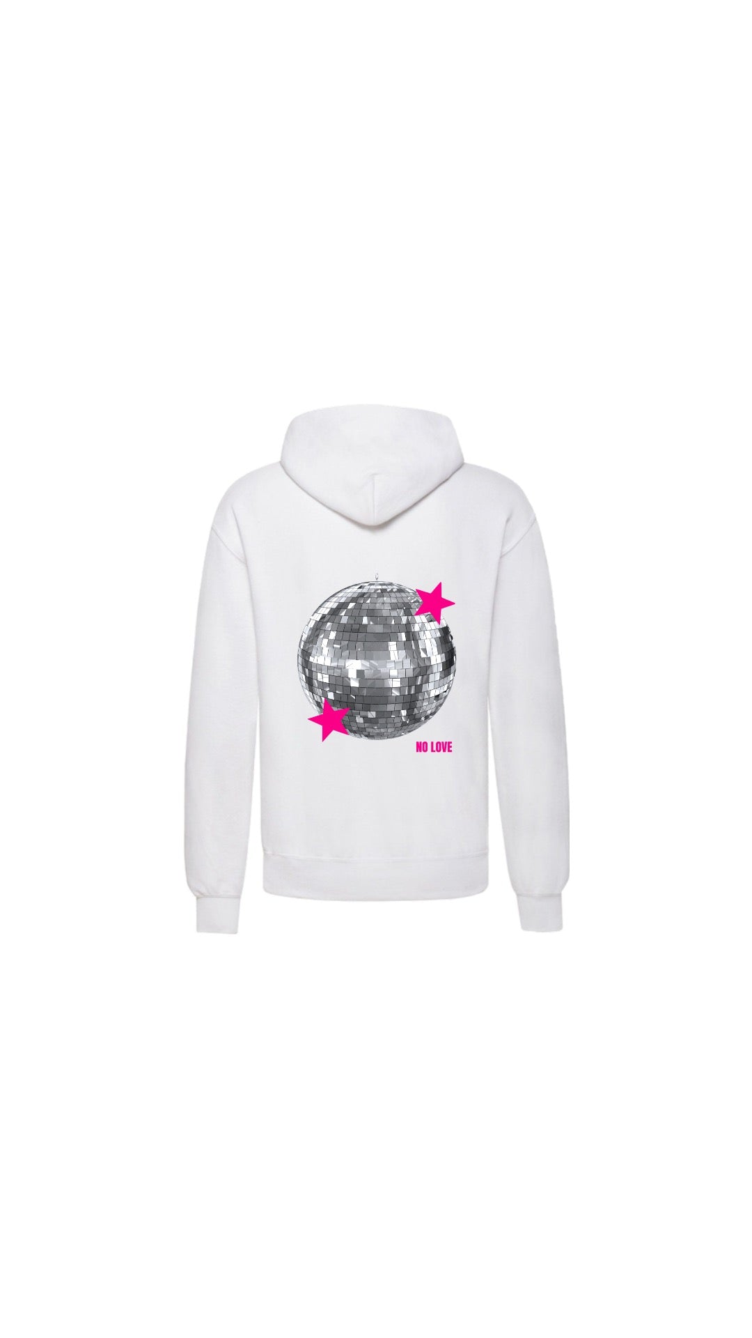Sweat BLANC DISCO ROSE OU BLEU