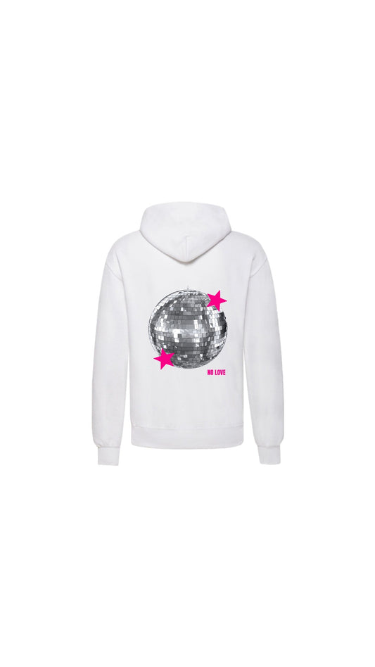 Sweat BLANC DISCO ROSE OU BLEU