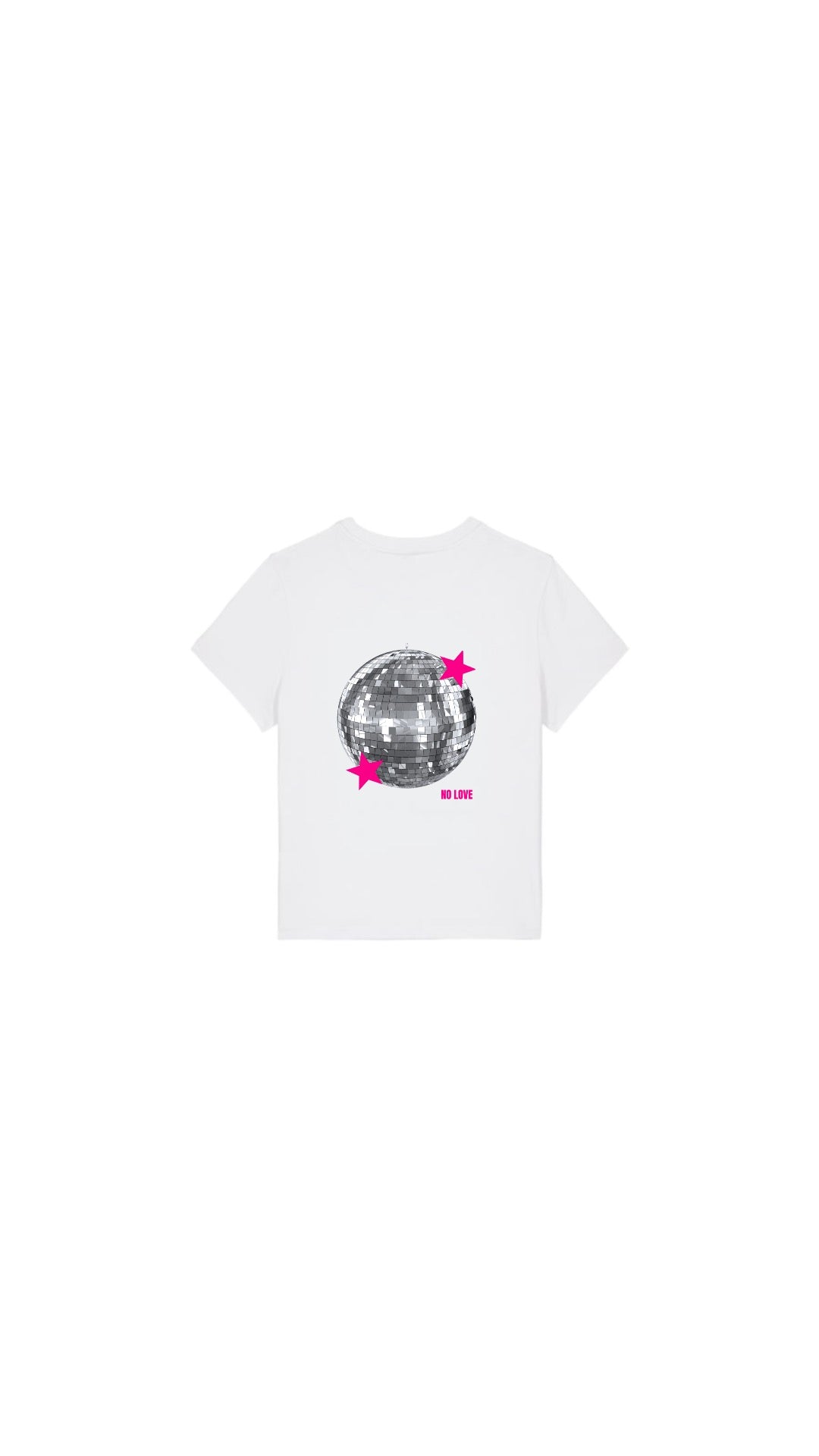 Le t-shirt disco rose