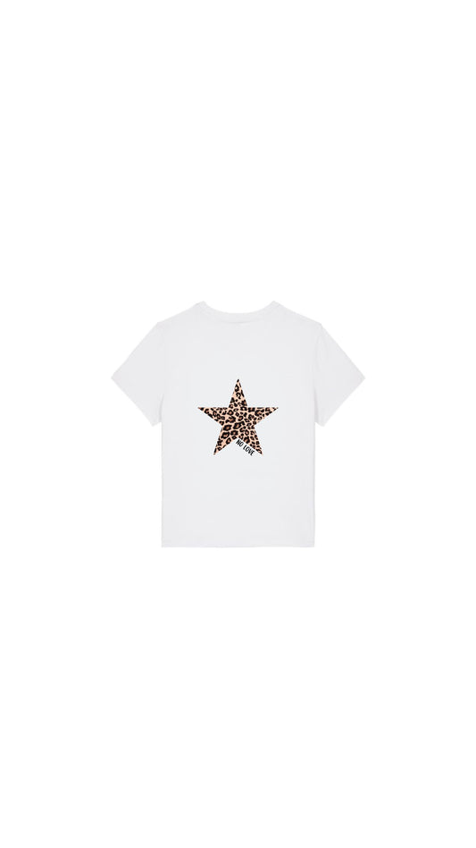 T-shirt STAR léopard