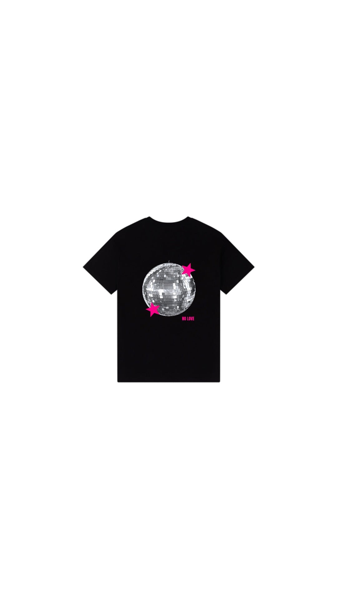 Le t-shirt disco rose