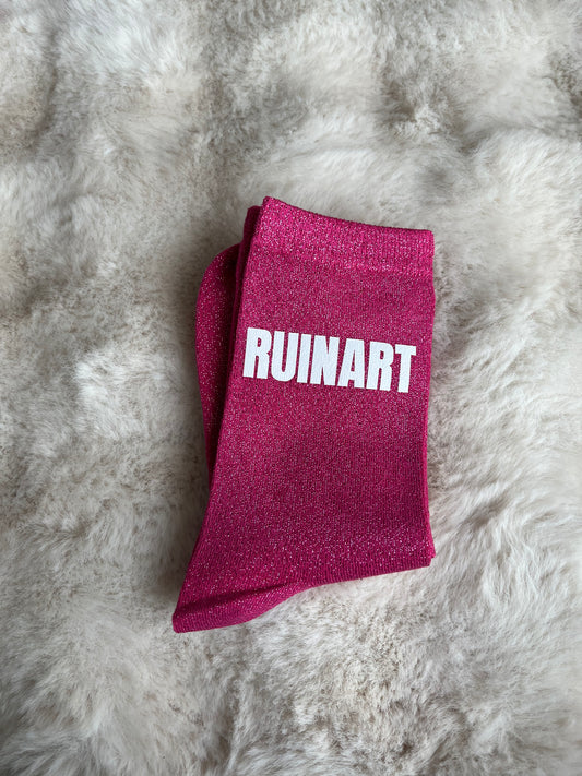 Chaussettes à paillettes " RUINART "
