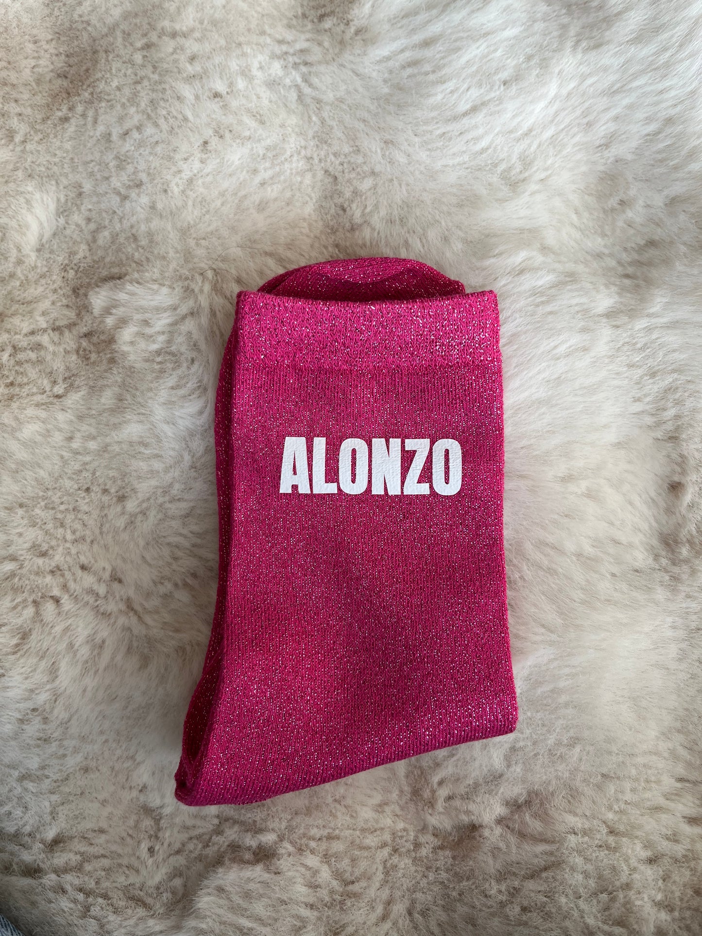 Chaussettes à paillettes " ALONZO "