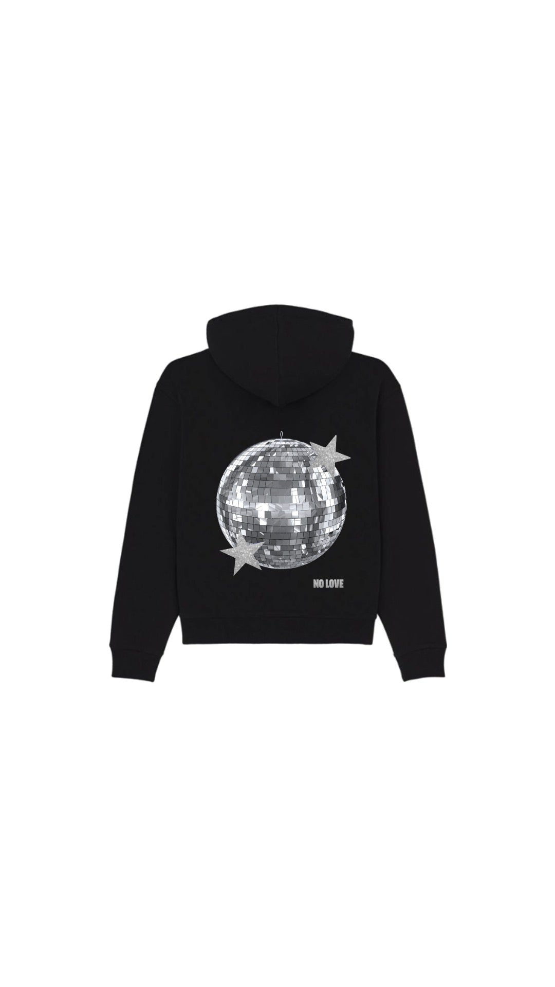 Sweat DISCO en ARGENTE pailleté